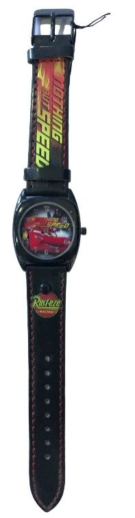 DISNEY WATCH ANALOG 4U BK MCQUEEN