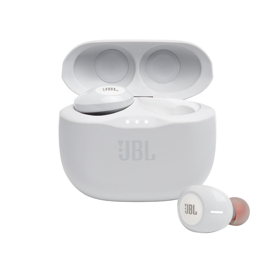 JBL Tune 125TWS, True Wireless In-Ear Headphones, (White)