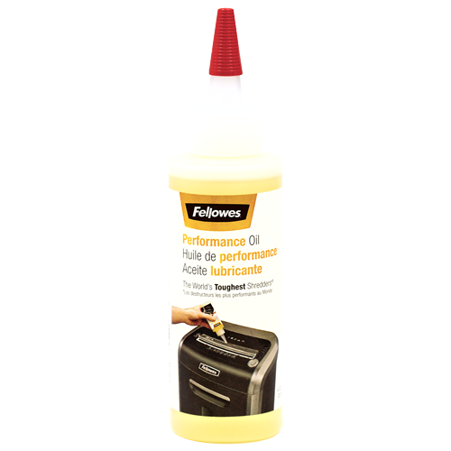 Fellowes POWERSHRED BOTTLED LUBRICANT - 120ML (12 PER DISPLAY)