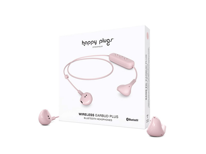 Happy Plugs Earbud Plus Wireless Blush