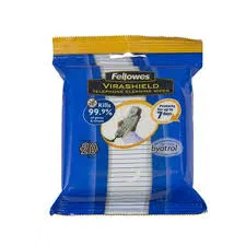 Fellowes VIRASHIELD TELEPHONE CLEANING WIPES