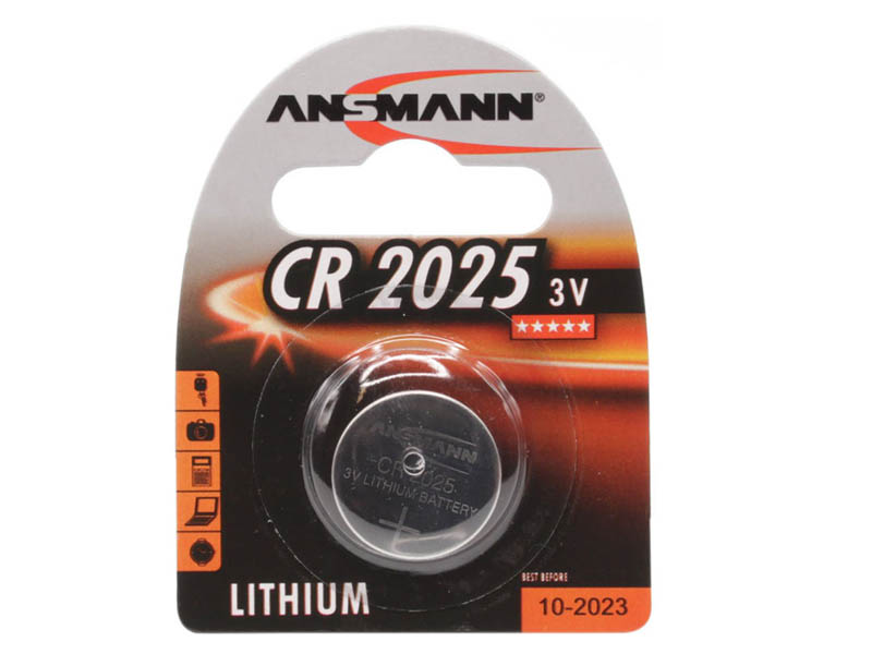 ANSMANN CR 2025,Non - Rechargeable Batteries,Coin Cells in Blister Packs