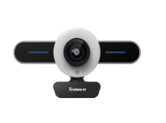 TEVO-T1 Streaming Webcam with Ring Light and Dual Microphone