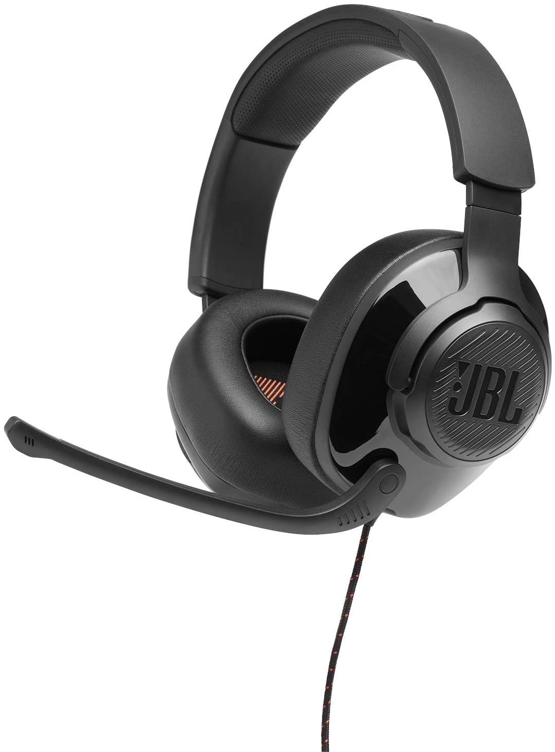 JBL Quantum 200, Over-Ear Wired Gaming Headset (Black)