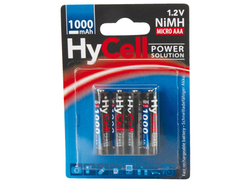 ANSMANN Micro - AAA size,NiMH Rechargeable Batteries