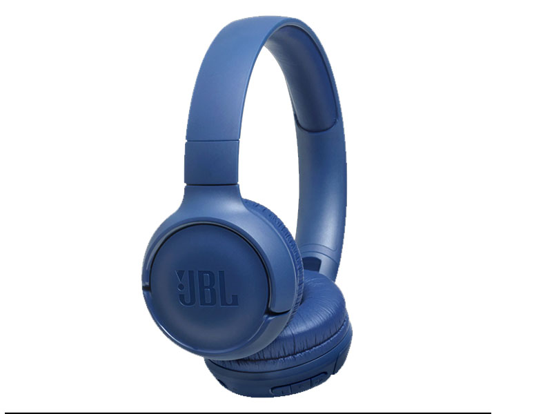 JBL Tune 500BT, OnEar Bluetooth Headphones w Earcup control (Blu)