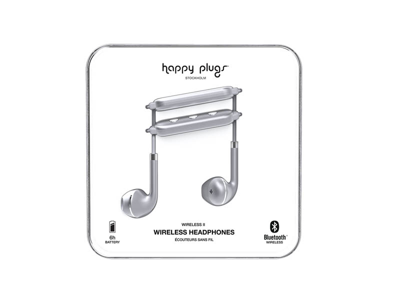 Happy Plugs Wireless II - Space Grey