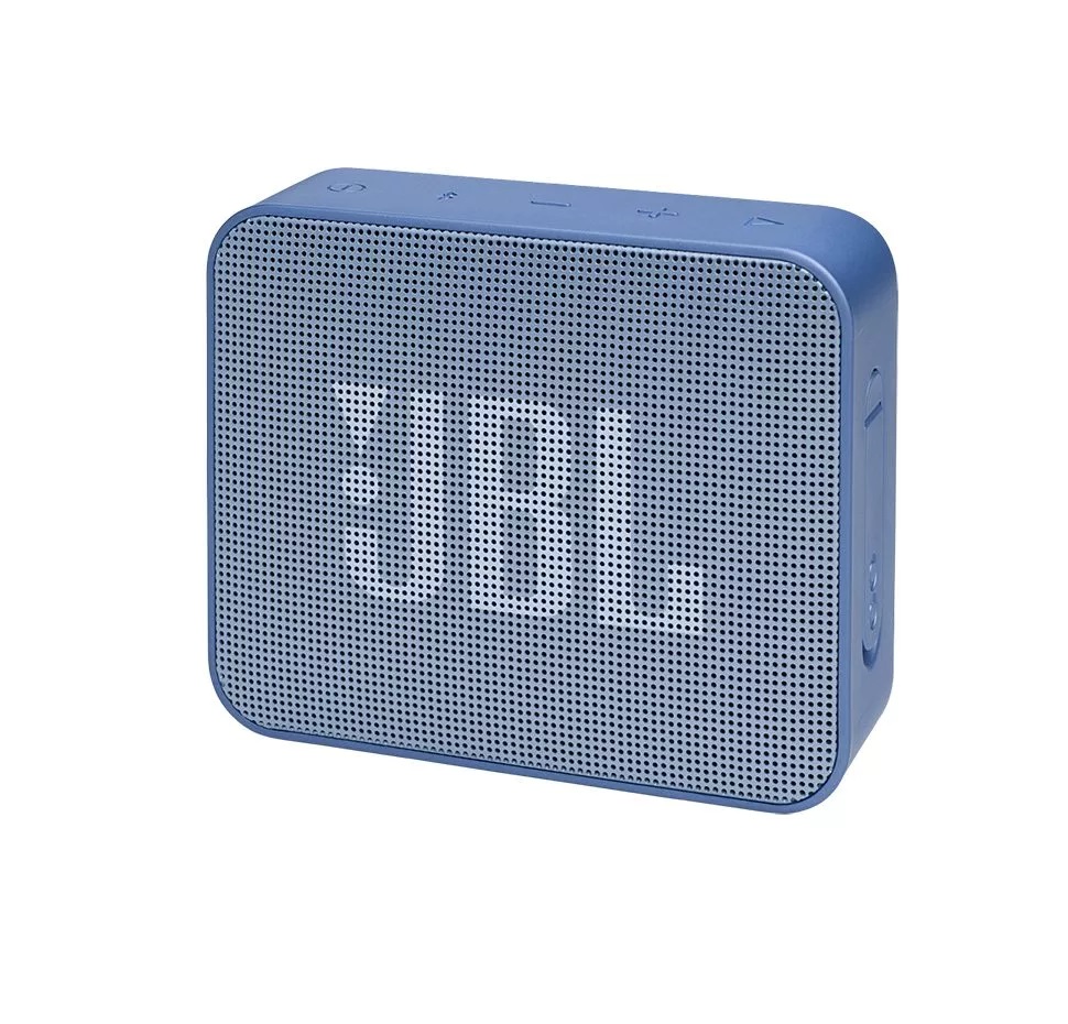 JBL GO Essential, Portable Bluetooth Speaker, Waterproof IPX7, (Blue)