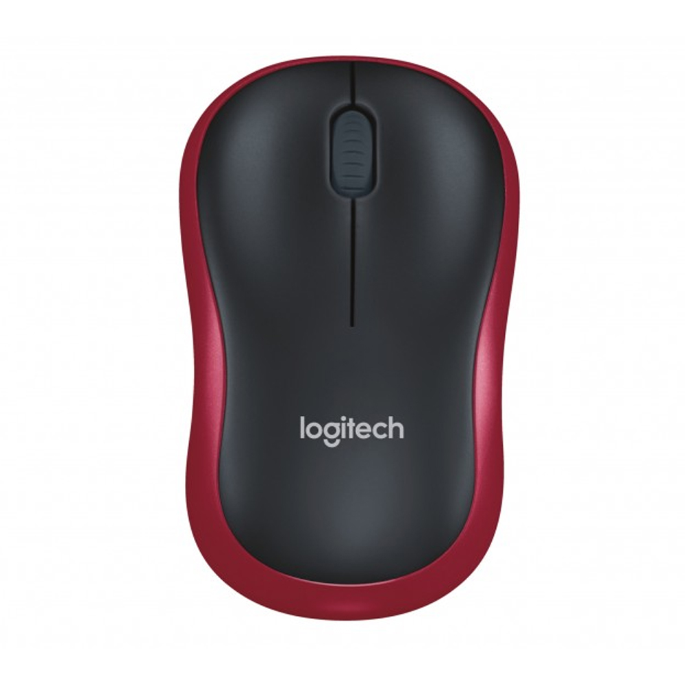 Logitech M185 WIRELESS MOUSE RED
