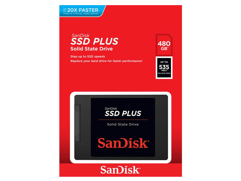 Sandisk  SSD  Plus 480GB