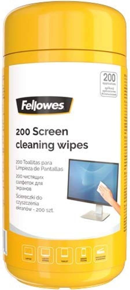 Fellowes Screen Cleaning Wipes 200