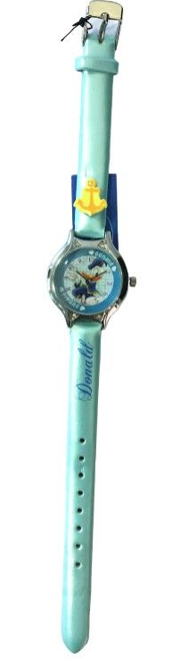 DISNEY WATCH ANALOG 4U  CYAN DONALD DACK