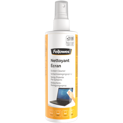 Fellowes SCREEN CLEANER PUMP SPRAY - 250ML EU