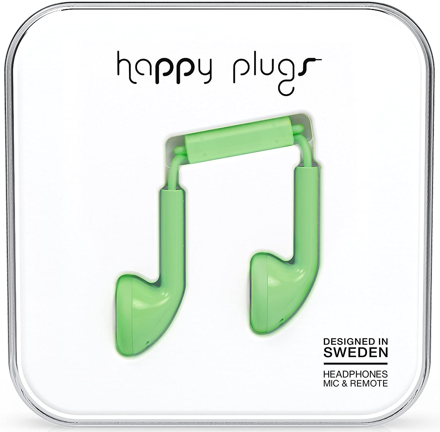 Happy Plugs Earbud Mint, Headphones