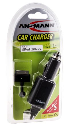 ANSMANN Carcharger - Made for iPod, iPhone, iPad Whilst Stocks Last,Travel Power,USB Car Chargers