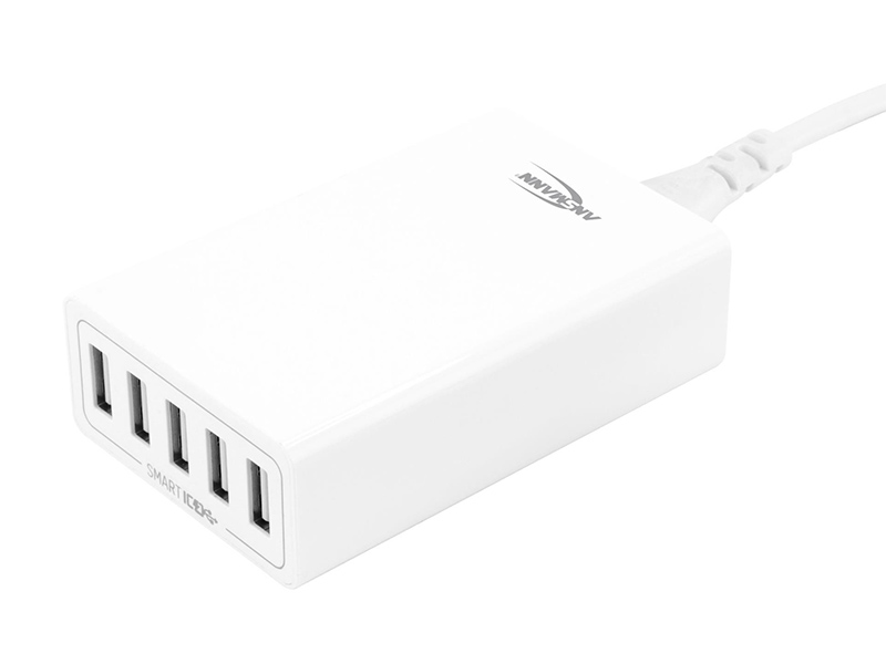 ANSMANN USB Charger 8.0A - NEW UK / EU,Travel Power,USB Mains Power
