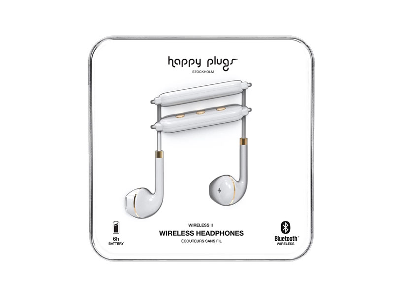 Happy Plugs Wireless II - White