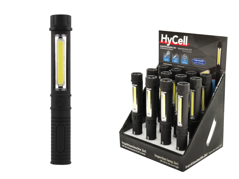 ANSMANN HYCELL Inspection Lamp COB LED Counter Display Model,Torches