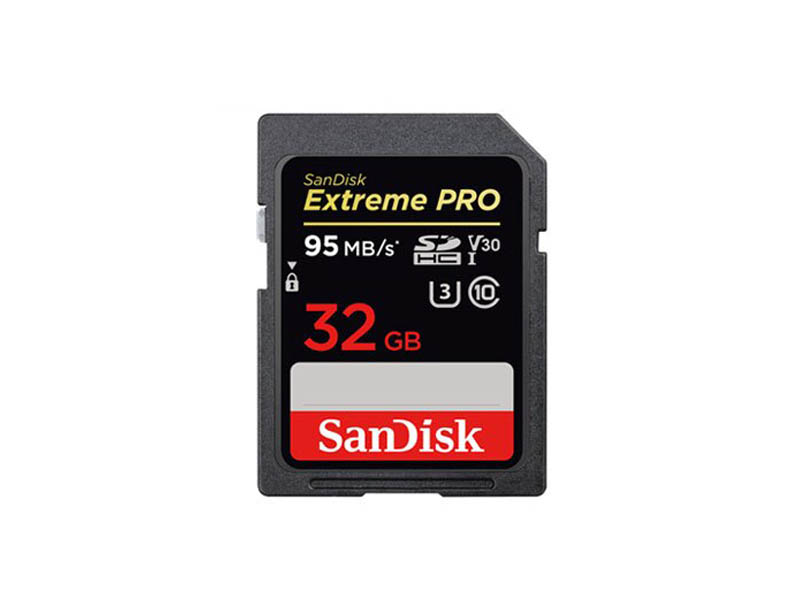 Sandisk  Extreme Pro microSDHC 32GB + SD Adapter + Rescue Pro Deluxe 100MB/s A1