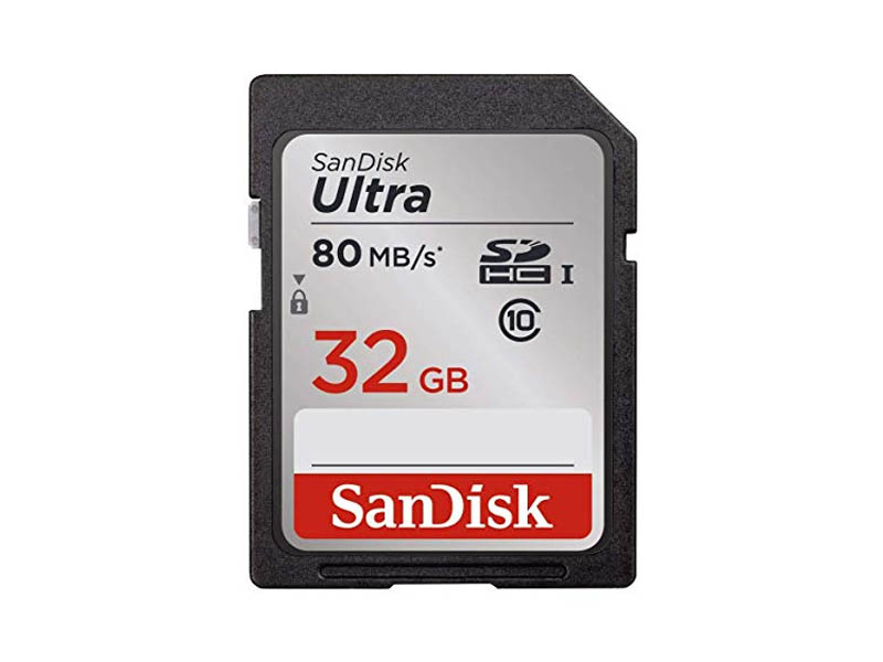 Sandisk  Ultra SDHC 32GB 80MB/s CL10 UHS-I