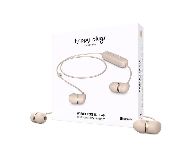 Happy Plugs In-Ear Wireless Nude