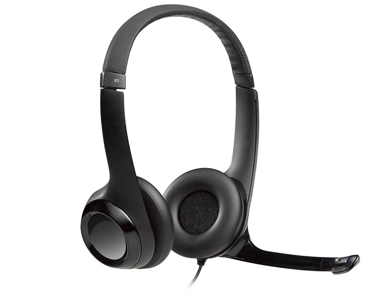 Logitech H390 USB HEADSET BLACK