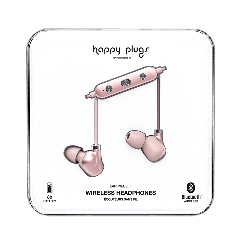 Happy Plugs Wireless II - Pink Gold