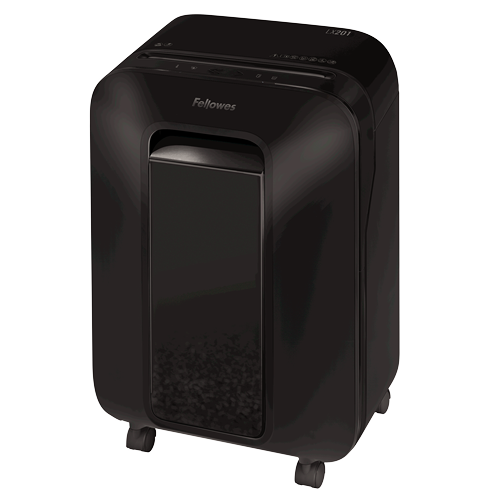 Fellowes POWERSHRED LX201 BLACK SHREDDER (MICRO CUT) 230V EU