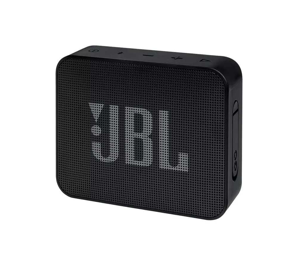 JBL GO Essential, Portable Bluetooth Speaker, Waterproof IPX7, (Black)