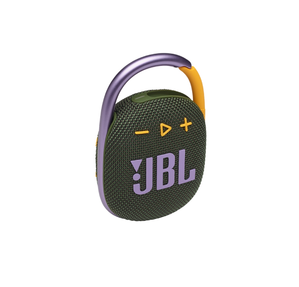JBL Clip 4, Portable Bluetooth Speaker, Waterproof IP67 (Green)