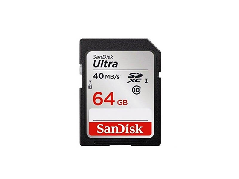 Sandisk  Ultra SDXC 64GB 40MB/s CL10 UHS-I