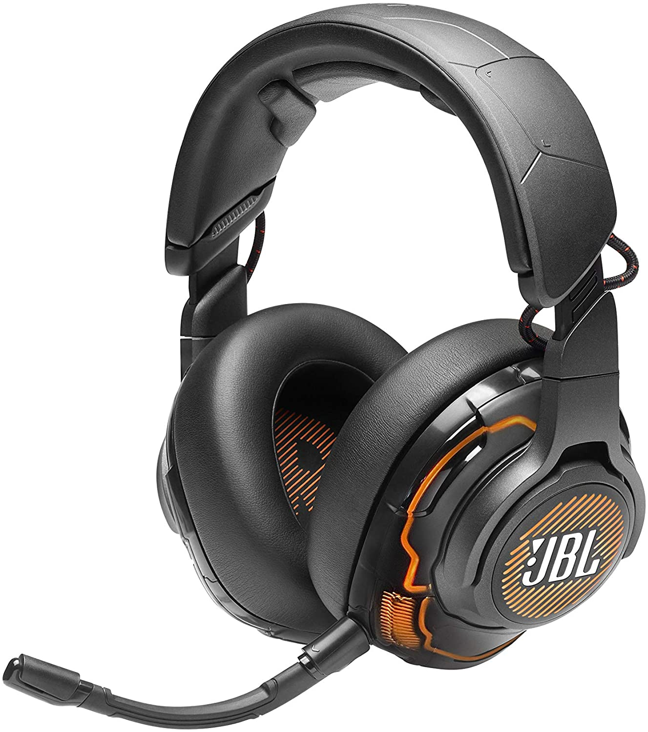 JBL Quantum ONE, Over-Ear Wired Pro Gaming Headset, Head-Tracking 360, ANC