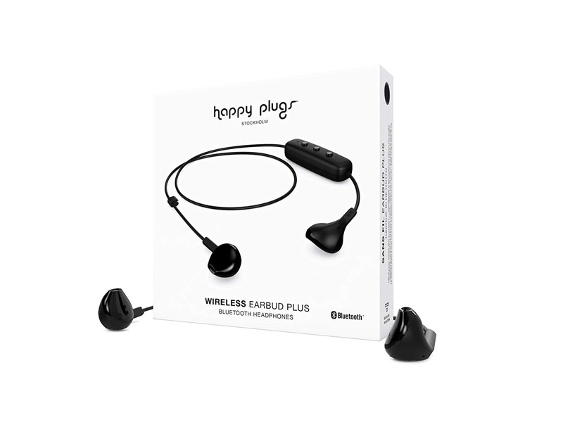 Happy Plugs Earbud Plus Wireless Black